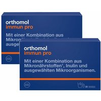 Orthomol Immun pro - für eine intakte Darmflora - Inulin, Mikronährstoffe und ausgewählte Mikroorganismen - Granulat/Kapseln von Orthomol