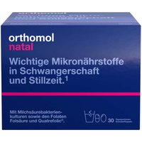Orthomol Natal Granulat/Kapseln - Mikronährstoffe für Schwangerschaft und Stillzeit von Orthomol