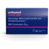 Orthomol Natal pre Kapseln - wichtige Mikronährstoffe bei Kinderwunsch für die Frau von Orthomol