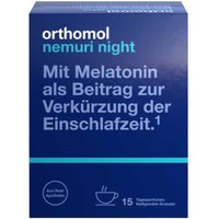 Orthomol Nemuri night HeiÃgetrÃ¤nk-Granulat 15er-Packung von Orthomol
