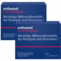 Orthomol chondroplus - Nährstoffe für Knorpel und Knochen - mit Glucosamin-, Chondroitinsulfat und Hyaluronsäure - Granulat/Kapseln von Orthomol