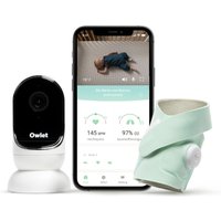 Owlet Monitor Duo: Smart Sock & Camera, mint/white von Owlet