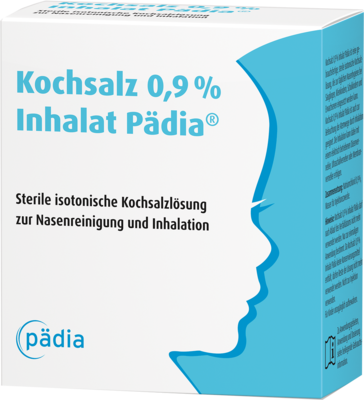 KOCHSALZ 0,9% Inhalat P�dia Ampullen 60X2.5 ml von P�dia GmbH