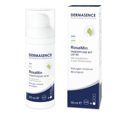 DERMASENCE RosaMin Tagespflege LSF50 von Medicos Kosmetik GmbH & Co. KG