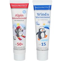 Paediprotect Alpinsonnencreme LSF 50+ + Wind & Wettercreme von PAEDIPROTECT