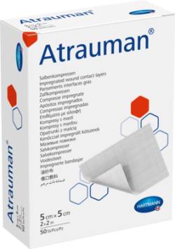 ATRAUMAN 5x5 cm steril Kompressen 50 St von EMRA-MED Arzneimittel GmbH