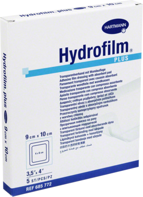 HYDROFILM Plus Transparentverband 9x10 cm 5 St von PAUL HARTMANN AG