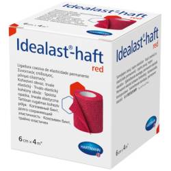 IDEALAST-haft color Binde 6 cmx4 m rot 1 St von PAUL HARTMANN AG