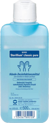 STERILLIUM Classic Pure L�sung 500 ml von PAUL HARTMANN AG