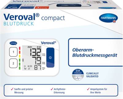 VEROVAL compact Oberarm-Blutdruckmessger�t 1 St von PAUL HARTMANN AG