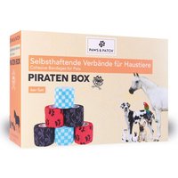 Paws&Patch Selbsthaftende Verbände Piraten BOX 6er-Set für alle Heimtiere von PAWS & PATCH