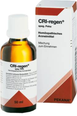 CRI-REGEN spag.Tropfen 50 ml von PEKANA Naturheilmittel GmbH