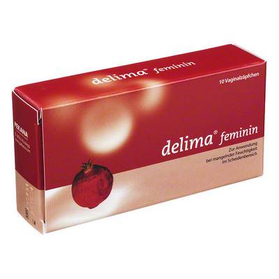DELIMA feminin Vaginalovula 10 St von PEKANA Naturheilmittel GmbH