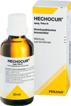 HECHOCUR spag.Peka N Tropfen 50 ml von PEKANA Naturheilmittel GmbH