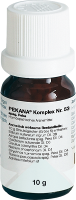 PEKANA Komplex Nr.53 Globuli 10 g von PEKANA Naturheilmittel GmbH