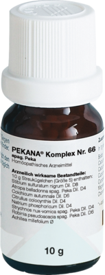 PEKANA Komplex Nr.66 spag.Peka Globuli 10 g von PEKANA Naturheilmittel GmbH