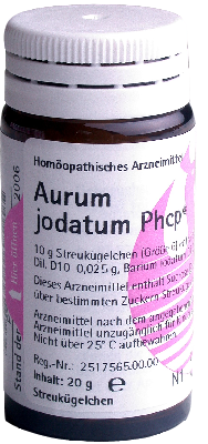 AURUM JODATUM PHCP Globuli 20 g von PH�NIX LABORATORIUM GmbH