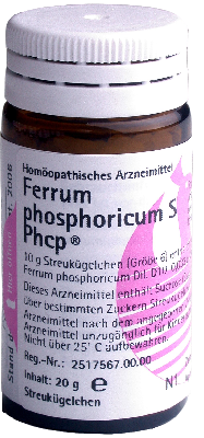 FERRUM PHOSPHORICUM S Phcp Globuli 20 g von PH�NIX LABORATORIUM GmbH
