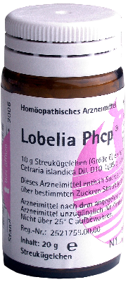 LOBELIA PHCP Globuli 20 g von PH�NIX LABORATORIUM GmbH
