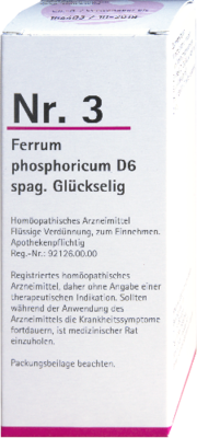NR.3 Ferrum phosphoricum D 6 spag.Gl�ckselig 50 ml von PH�NIX LABORATORIUM GmbH