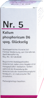 NR.5 Kalium phosphoricum D 6 spag.Gl�ckselig 50 ml von PH�NIX LABORATORIUM GmbH
