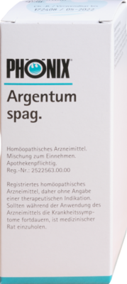 PH�NIX ARGENTUM spag.Mischung 50 ml von PH�NIX LABORATORIUM GmbH