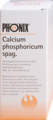 PH�NIX CALCIUM phosphoricum spag.Mischung 50 ml von PH�NIX LABORATORIUM GmbH