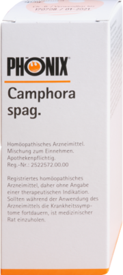 PH�NIX CAMPHORA spag.Mischung 100 ml von PH�NIX LABORATORIUM GmbH