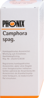 PH�NIX CAMPHORA spag.Mischung 50 ml von PH�NIX LABORATORIUM GmbH