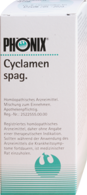 PH�NIX CYCLAMEN spag.Mischung 100 ml von PH�NIX LABORATORIUM GmbH