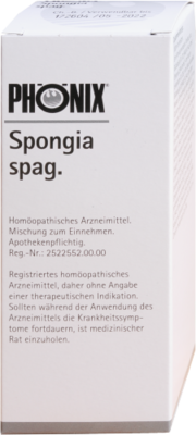 PH�NIX SPONGIA spag.Mischung 100 ml von PH�NIX LABORATORIUM GmbH