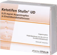 KETOTIFEN Stulln UD Augentropfen Einzeldosispip. 20X0.4 ml von PHARMA STULLN GmbH