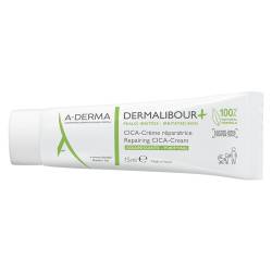 A-DERMA DERMALIBOUR+ CICA reparierende Creme 15 ml Creme von PIERRE FABRE DERMO-KOSMETIK - Geschäftsbereich: AVENE - DUCRAY - A-DERMA - RENE FURTERER - PFD