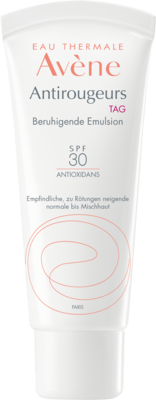 AVENE Antirougeurs Tag beruhigende Emulsion SPF 30 40 ml von PIERRE FABRE DERMO KOSMETIK GmbH