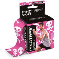 Pinotape Sport Tape Jolly Roger Pink 5 cm x 5 m von PINO