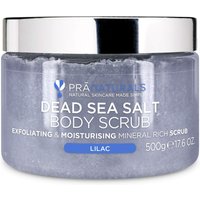 PraNaturals Körperpeeling mit Salz aus dem Toten Meer & Flieder von PRANATURALS