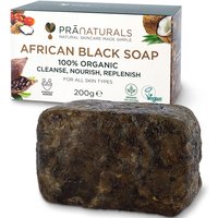 PraNaturals Organisch Afrikanische Schwarze Seife von PRANATURALS