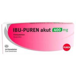 IBU-PUREN akut 400 mg Filmtabletten 20 St von PUREN Pharma GmbH & Co. KG