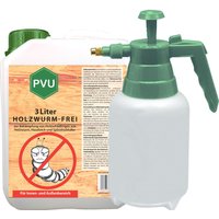 PVU Holzwurmspray mit 2L Drucksprüher von PVU