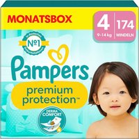 Pampers Baby Windeln Größe 4 (9-14kg) Premium Protection von Pampers