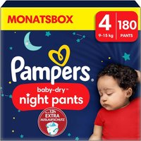 Pampers Night Windeln Pants Größe 4 (9kg-15kg) Baby-Dry von Pampers