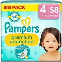 Pampers Premium Protection Größe 4 - 9kg - 14kg von Pampers