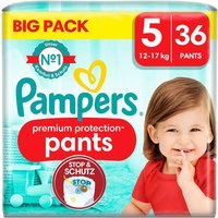 Pampers Premium Protection Pants Größe 5, 12kg - 17kg von Pampers