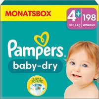 Pampers Windeln Größe 4+ (10-15kg) Baby-Dry von Pampers