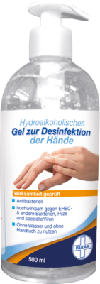 DESINFEKTIONSGEL f�r die Hand antibakteriell 500 ml von Param GmbH