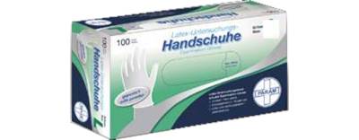 HANDSCHUHE Einmal Latex puderfrei XL 100 St von Param GmbH