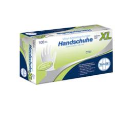 HANDSCHUHE Einmal Vinyl puderfrei XL 100 St von Param GmbH