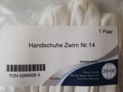 HANDSCHUHE Zwirn Gr.14 2 St von Param GmbH