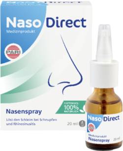 NASODIRECT Nasenspray mit Captomucil 20 ml von Pari GmbH