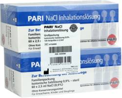 PARI NaCl Inhalationsl�sung Ampullen 120X2.5 ml von Pari GmbH